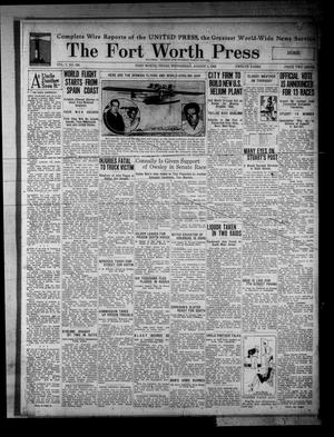 The Fort Worth Press (Fort Worth, Tex.), Vol. 7, No. 260, Ed. 1 Wednesday, August 1, 1928