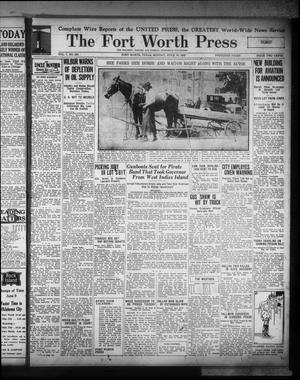 The Fort Worth Press (Fort Worth, Tex.), Vol. 7, No. 215, Ed. 1 Monday, June 10, 1929