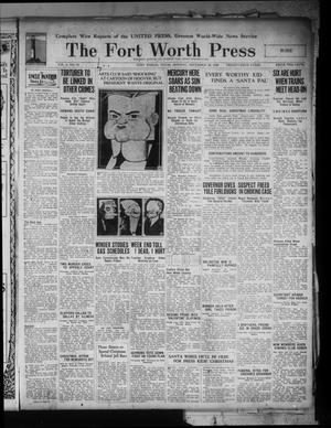 Primary view of object titled 'The Fort Worth Press (Fort Worth, Tex.), Vol. 9, No. 70, Ed. 1 Monday, December 23, 1929'.
