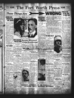 The Fort Worth Press (Fort Worth, Tex.), Vol. 1, No. 126, Ed. 1 Tuesday, February 28, 1922