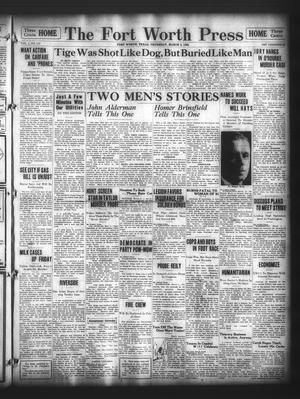 The Fort Worth Press (Fort Worth, Tex.), Vol. 1, No. 127, Ed. 1 Thursday, March 2, 1922