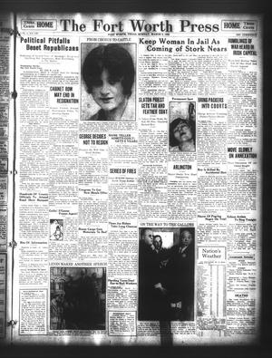 The Fort Worth Press (Fort Worth, Tex.), Vol. 1, No. 130, Ed. 1 Monday, March 6, 1922
