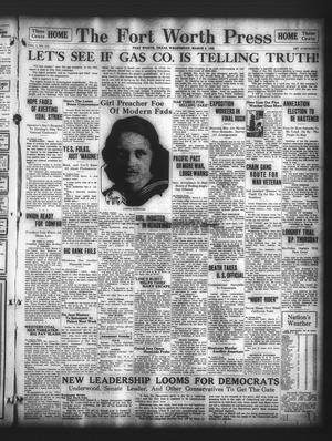The Fort Worth Press (Fort Worth, Tex.), Vol. 1, No. 132, Ed. 1 Wednesday, March 8, 1922
