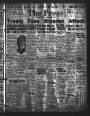 The Press (Fort Worth, Tex.), Vol. 1, No. 142, Ed. 2 Wednesday, March 22, 1922