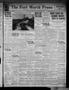 Thumbnail image of item number 1 in: 'The Fort Worth Press (Fort Worth, Tex.), Vol. 11, No. 301, Ed. 1 Friday, September 16, 1932'.