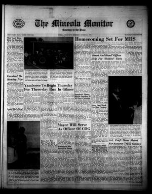 Primary view of object titled 'The Mineola Monitor (Mineola, Tex.), Vol. 94, No. 32, Ed. 1 Wednesday, October 21, 1970'.