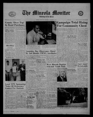 The Mineola Monitor (Mineola, Tex.), Vol. 95, No. 34, Ed. 1 Wednesday, November 3, 1971