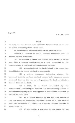 80th Texas Legislature, Regular Session, House Bill 1679, Chapter 682
