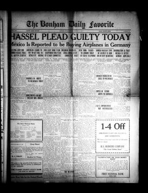 Primary view of object titled 'The Bonham Daily Favorite (Bonham, Tex.), Vol. 24, No. 158, Ed. 1 Friday, January 7, 1927'.