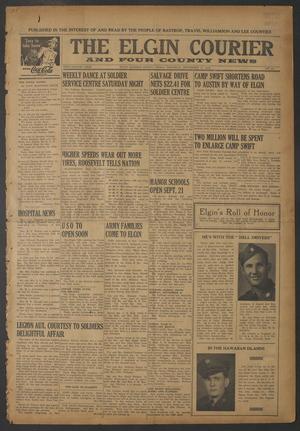 The Elgin Courier and Four County News (Elgin, Tex.), Vol. 52, No. 25, Ed. 1 Thursday, September 17, 1942