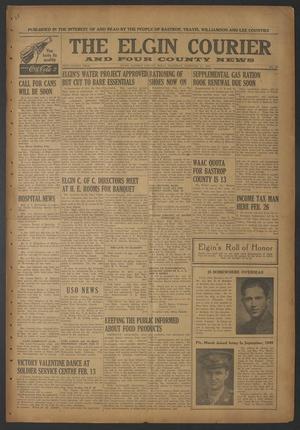The Elgin Courier and Four County News (Elgin, Tex.), Vol. 52, No. 46, Ed. 1 Thursday, February 11, 1943