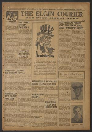 The Elgin Courier and Four County News (Elgin, Tex.), Vol. 53, No. 33, Ed. 1 Thursday, November 11, 1943