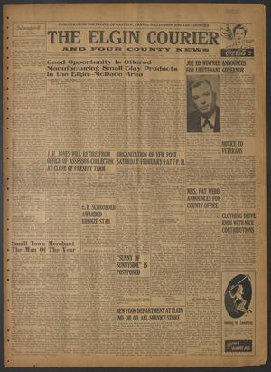 The Elgin Courier and Four County News (Elgin, Tex.), Vol. 55, No. 46, Ed. 1 Thursday, February 7, 1946