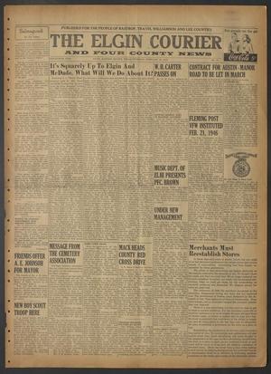 The Elgin Courier and Four County News (Elgin, Tex.), Vol. 55, No. 49, Ed. 1 Thursday, February 28, 1946