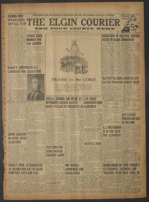 The Elgin Courier and Four County News (Elgin, Tex.), Vol. 56, No. 4, Ed. 1 Thursday, April 18, 1946