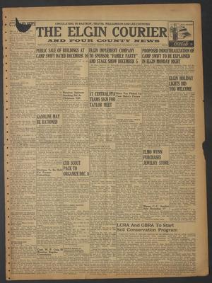 The Elgin Courier and Four County News (Elgin, Tex.), Vol. 57, No. 36, Ed. 1 Thursday, December 4, 1947