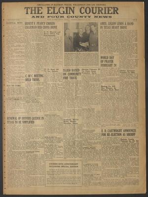 The Elgin Courier and Four County News (Elgin, Tex.), Vol. 59, No. 47, Ed. 1 Thursday, February 16, 1950