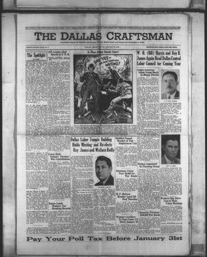 The Dallas Craftsman (Dallas, Tex.), Vol. 32, No. 4, Ed. 1 Friday, January 22, 1943