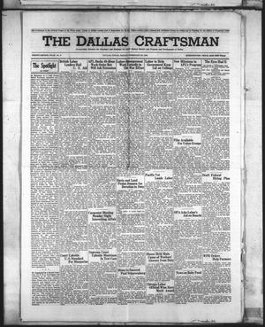 Primary view of object titled 'The Dallas Craftsman (Dallas, Tex.), Vol. 32, No. 9, Ed. 1 Friday, February 26, 1943'.