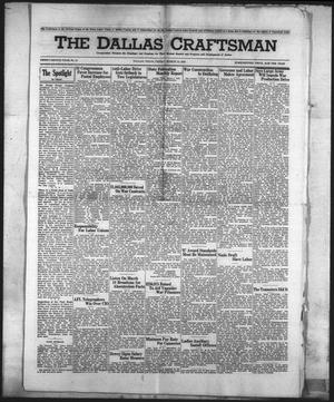 The Dallas Craftsman (Dallas, Tex.), Vol. 32, No. 11, Ed. 1 Friday, March 12, 1943