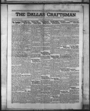 The Dallas Craftsman (Dallas, Tex.), Vol. 32, No. 12, Ed. 1 Friday, March 19, 1943