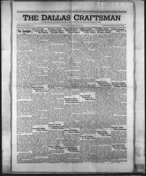 The Dallas Craftsman (Dallas, Tex.), Vol. 32, No. 22, Ed. 1 Friday, May 28, 1943