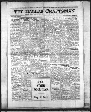 The Dallas Craftsman (Dallas, Tex.), Vol. 32, No. 52, Ed. 1 Friday, December 31, 1943