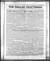 Newspaper: The Dallas Craftsman (Dallas, Tex.), Vol. 33, No. 8, Ed. 1 Friday, Fe…
