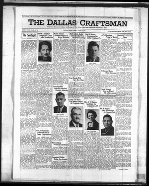 The Dallas Craftsman (Dallas, Tex.), Vol. 33, No. 26, Ed. 1 Friday, June 30, 1944
