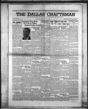 The Dallas Craftsman (Dallas, Tex.), Vol. 33, No. 33, Ed. 1 Friday, August 25, 1944