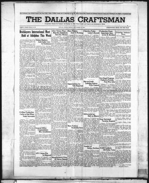 The Dallas Craftsman (Dallas, Tex.), Vol. 33, No. 36, Ed. 1 Friday, September 15, 1944