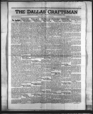 The Dallas Craftsman (Dallas, Tex.), Vol. 33, No. 41, Ed. 1 Friday, October 20, 1944