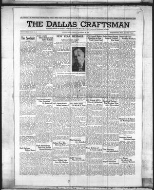 The Dallas Craftsman (Dallas, Tex.), Vol. 33, No. 51, Ed. 1 Friday, December 29, 1944