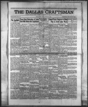 The Dallas Craftsman (Dallas, Tex.), Vol. 34, No. 6, Ed. 1 Friday, February 9, 1945