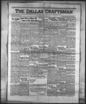 The Dallas Craftsman (Dallas, Tex.), Vol. 34, No. 13, Ed. 1 Friday, March 30, 1945