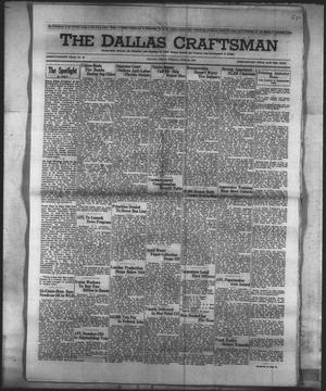 The Dallas Craftsman (Dallas, Tex.), Vol. 34, No. 25, Ed. 1 Friday, June 22, 1945