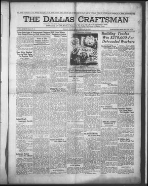The Dallas Craftsman (Dallas, Tex.), Vol. 38, No. 11, Ed. 1 Friday, February 16, 1951