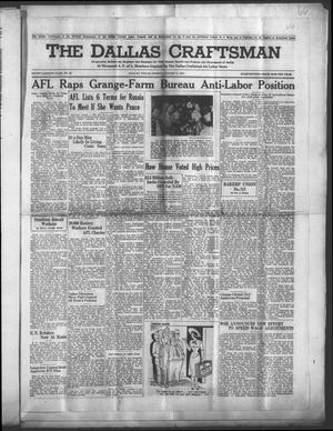 The Dallas Craftsman (Dallas, Tex.), Vol. 38, No. 36, Ed. 1 Friday, August 17, 1951