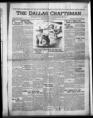 The Dallas Craftsman (Dallas, Tex.), Vol. 39, No. 19, Ed. 1 Friday, March 28, 1952