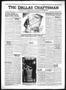 Thumbnail image of item number 1 in: 'The Dallas Craftsman (Dallas, Tex.), Vol. 39, No. 44, Ed. 1 Friday, March 27, 1953'.
