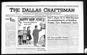 The Dallas Craftsman (Dallas, Tex.), Vol. 40, No. 32, Ed. 1 Friday, January 1, 1954