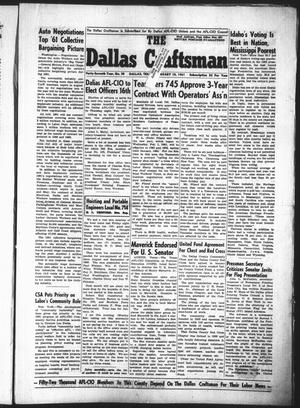 The Dallas Craftsman (Dallas, Tex.), Vol. 47, No. 38, Ed. 1 Friday, February 10, 1961