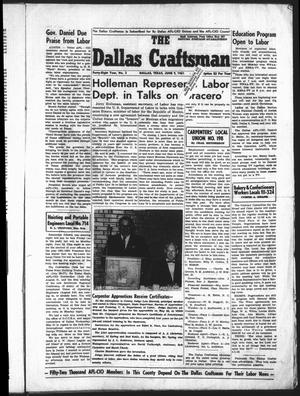 The Dallas Craftsman (Dallas, Tex.), Vol. 48, No. 3, Ed. 1 Friday, June 9, 1961