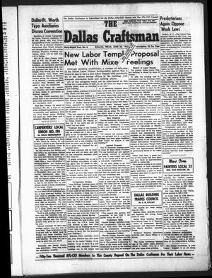 The Dallas Craftsman (Dallas, Tex.), Vol. 48, No. 6, Ed. 1 Friday, June 30, 1961