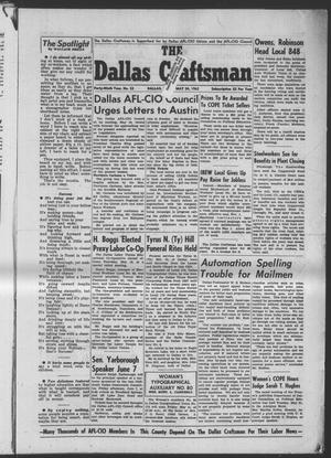 The Dallas Craftsman (Dallas, Tex.), Vol. 49, No. 52, Ed. 1 Friday, May 24, 1963