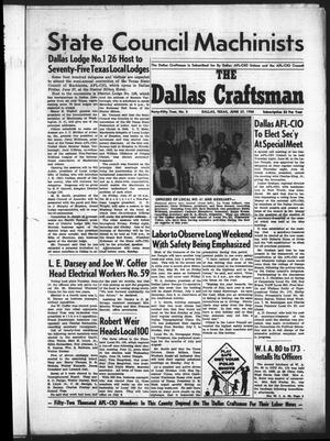 The Dallas Craftsman (Dallas, Tex.), Vol. 45, No. 5, Ed. 1 Friday, June 27, 1958