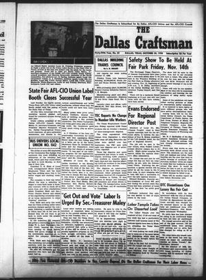 The Dallas Craftsman (Dallas, Tex.), Vol. 45, No. 22, Ed. 1 Friday, October 24, 1958