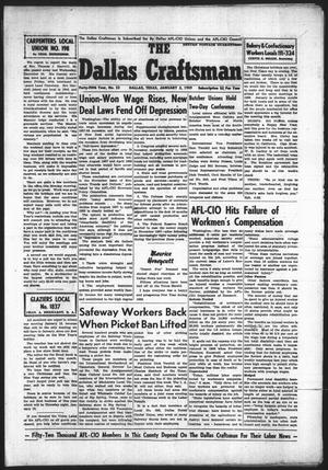 The Dallas Craftsman (Dallas, Tex.), Vol. 45, No. 32, Ed. 1 Friday, January 2, 1959