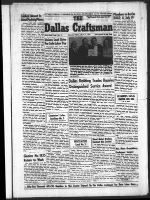 The Dallas Craftsman (Dallas, Tex.), Vol. 46, No. 8, Ed. 1 Friday, July 17, 1959