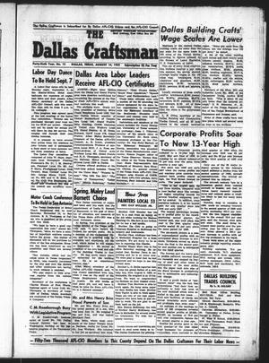 The Dallas Craftsman (Dallas, Tex.), Vol. 46, No. 12, Ed. 1 Friday, August 14, 1959